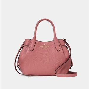 KATE SPADE DUMPLING MINI SATCHEL CROSSBODY NWT IN Pomegranite